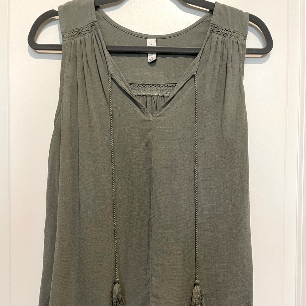 Green Tank Top